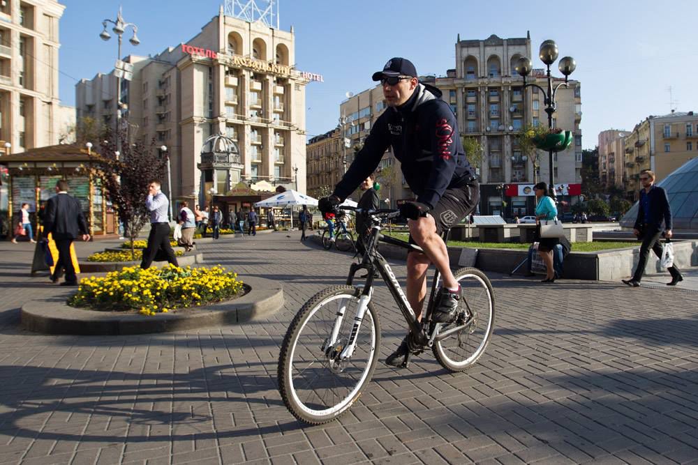 Мэр Киева Виталий Кличко поедет на работу на велосипеде