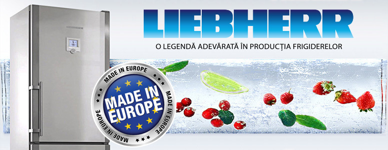 Liebherr – o adevărată legendă în producția de frigidere în cadrul rețelei de supermaketuri Bomba