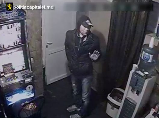 Полиция Кишинева разыскивает предполагаемого грабителя