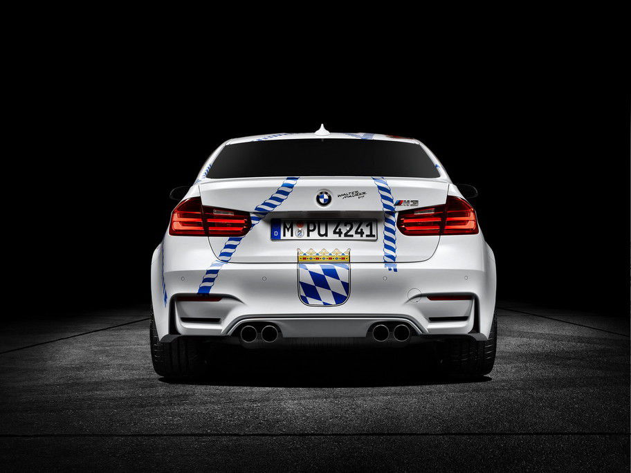 BMW face un exemplar special de M3 pentru Oktoberfest 2015