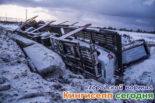 В России на зимнюю дорогу высыпались Suzuki Grand Vitara