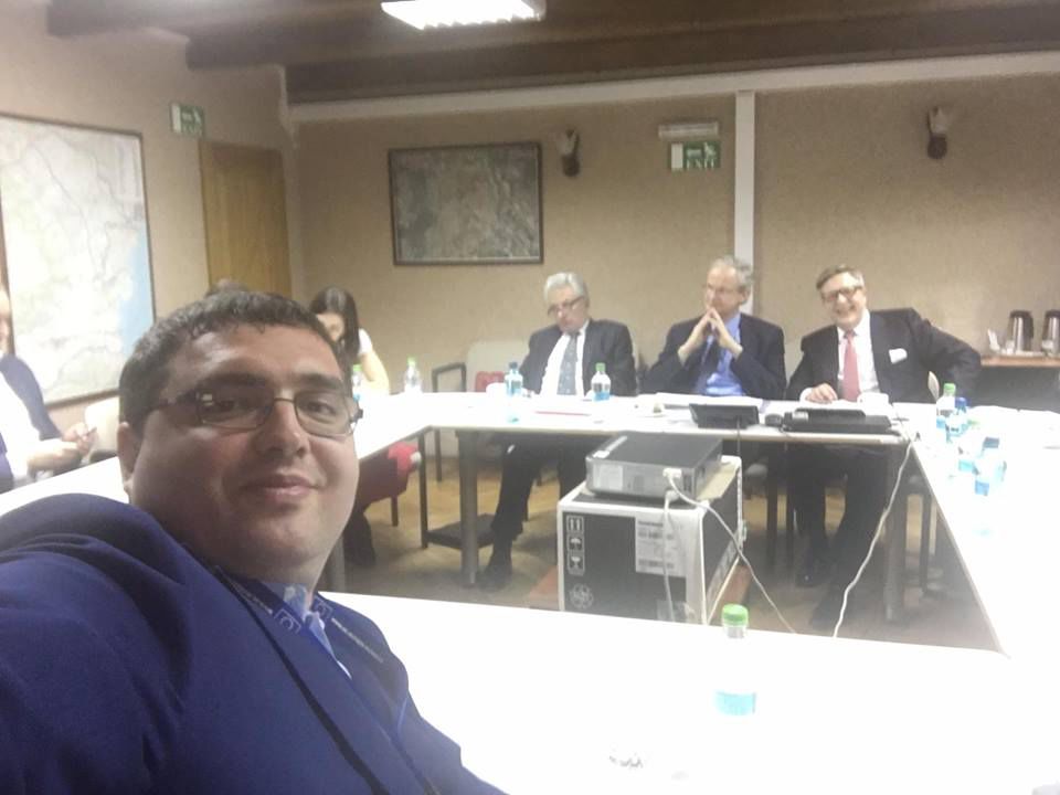 Pirkka Tapiola, fotogenic în selfie-urile cu Renato Usatîi