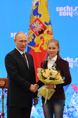 Юлия Липницкая попала на обложку журнала Time