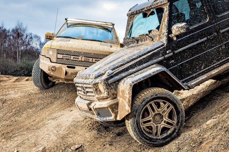 Тест-драйв от Top Gear: «монстры» 4X4²