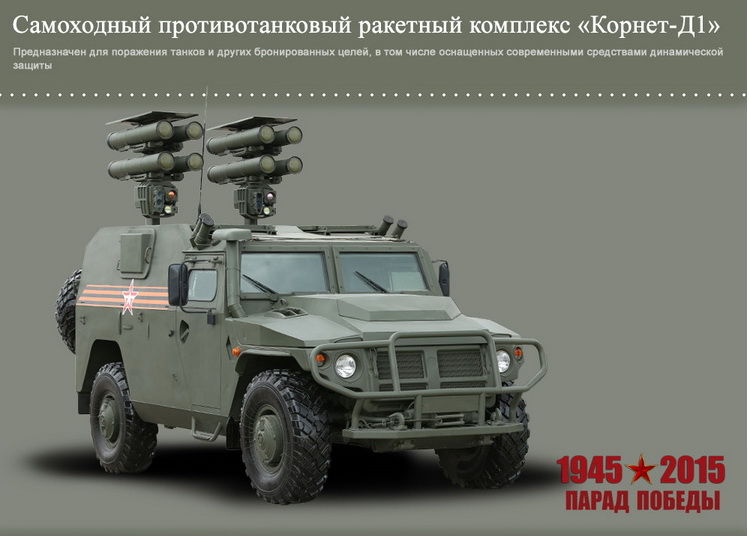 Минобороны РФ опубликовало фотографии новейшей военной техники