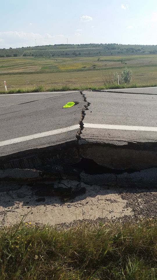 Pericol pe drumul Chişinău-Bălţi. Ce a surprins un şofer pe traseu