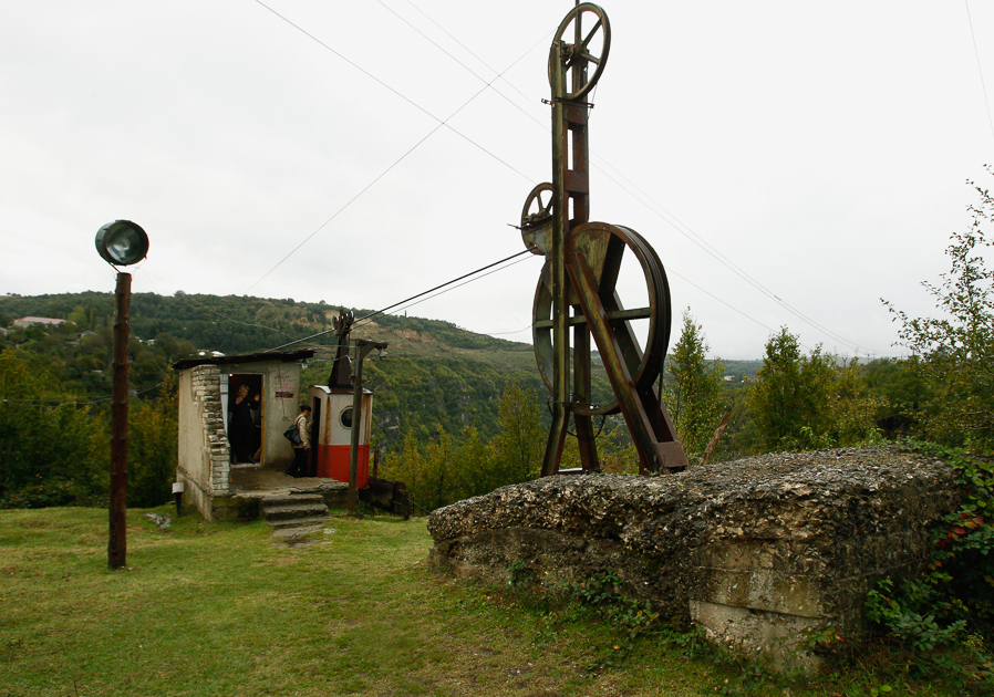 грузия, канатная дорога