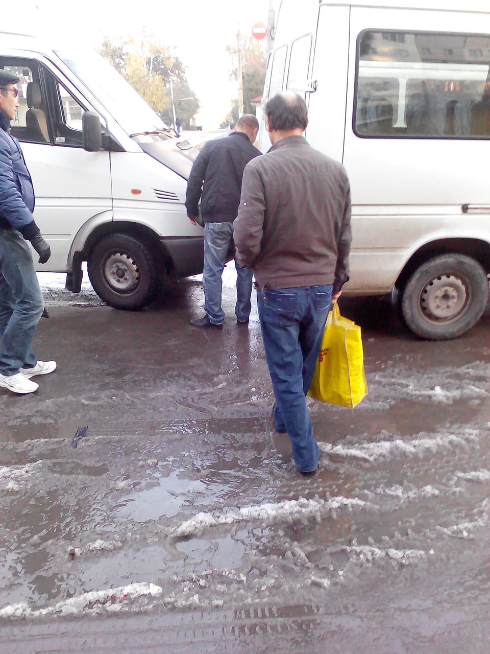 В Кишиневе на бул.Траян произошло цепное ДТП