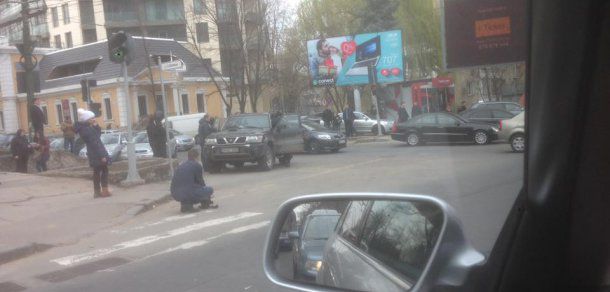 Reţinere în flagrant în centrul Capitalei