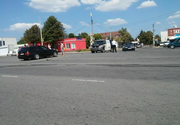 В Ставченах произошло ДТП с участием автомобиля полиции
