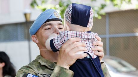 Второй молдавский миротворческий контингент вернулся из Косово