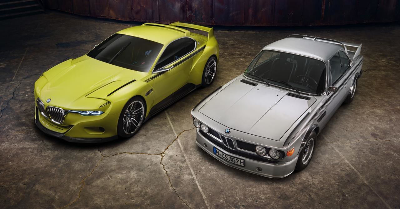 BMW показала концепт в стиле авто из семидесятых