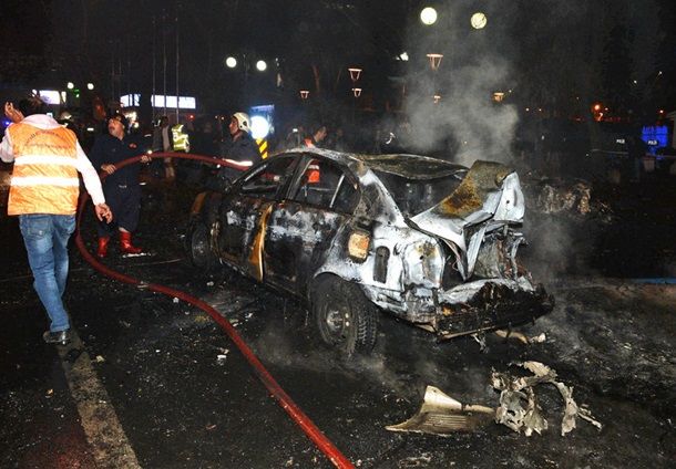 В воскресенье вечером в Анкаре произошел мощный взрыв, есть жертвы