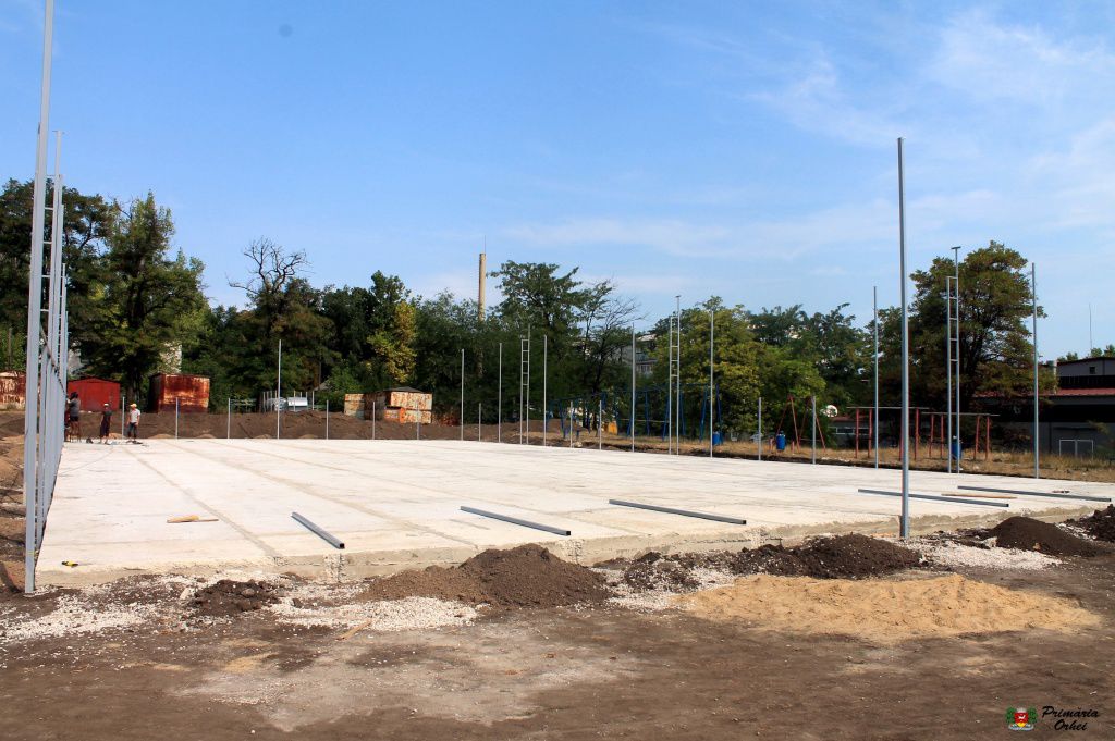 Ilan Șor a dat startul construcției unui nou teren sportiv la Orhei
