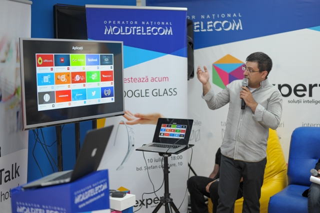 Google Glass был впервые протестирован в Молдове!