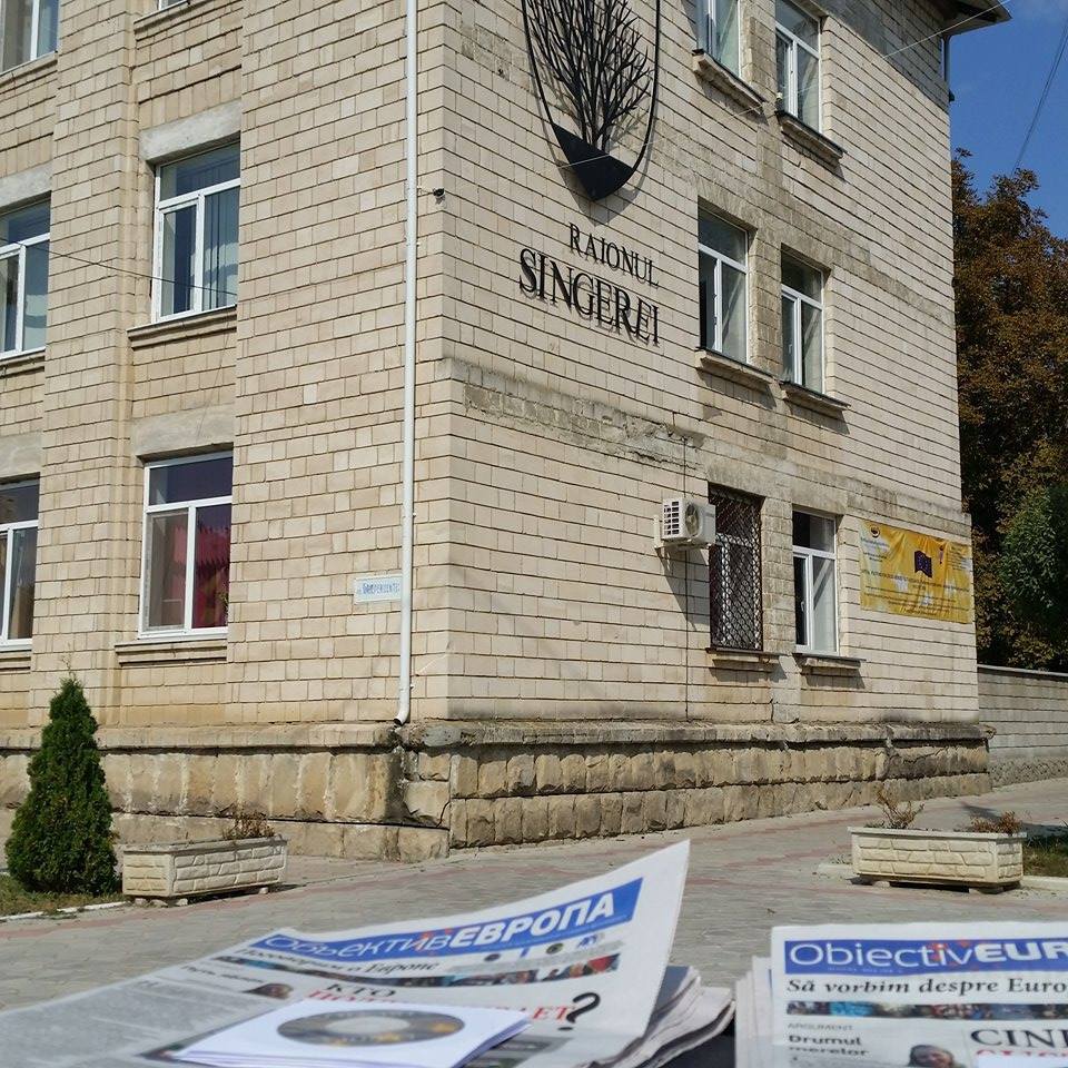 Locuitorii din Sngerei sunt acum mai informați datorită caravanei „Europa pentru fiecare”