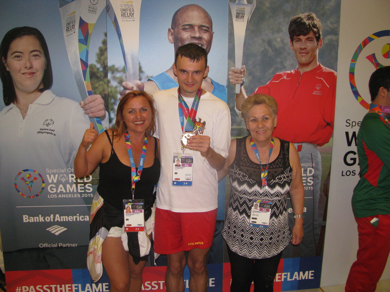Efes Moldova поддержала молдавскую команду на всемирных играх Special Olympics.