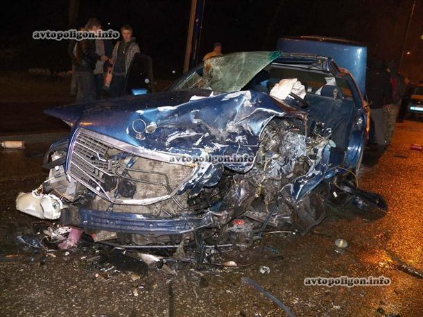 В Киеве разбились Porsche Cayenne, два BMW и Mercedes