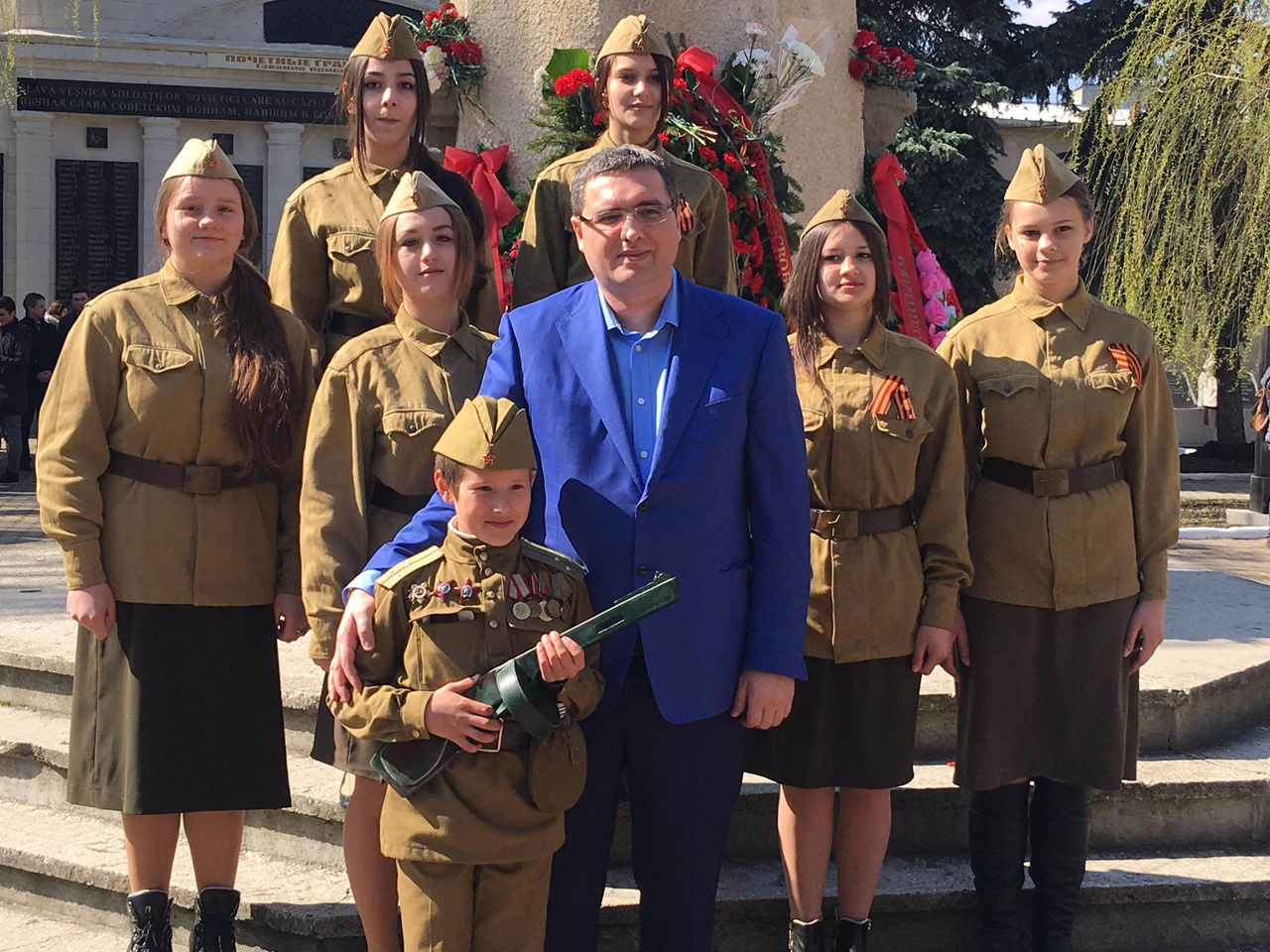 Усатый поздравил бельцких ветеранов