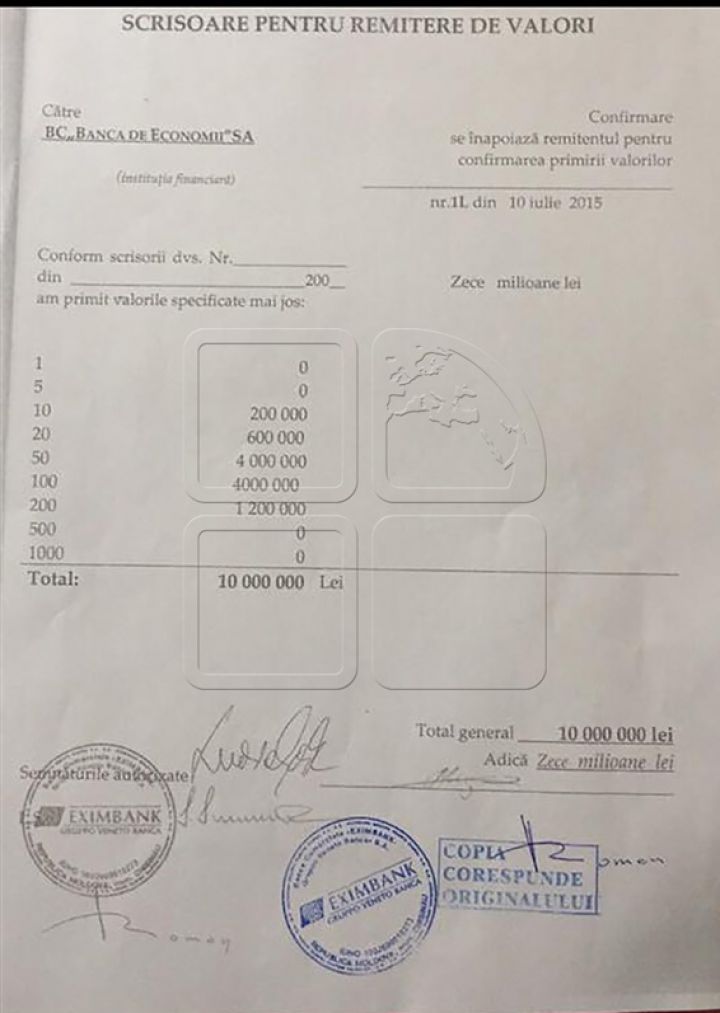 Câte milioane de lei erau în maşina BEM din care a căzut sacul cu bani