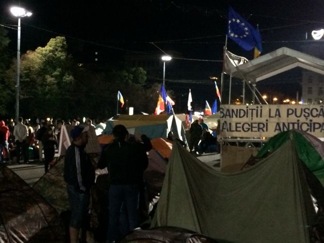 Шестая ночь протестов прошла спокойно