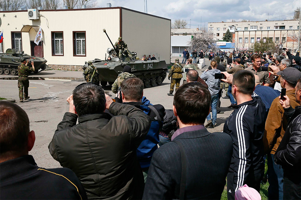 славянск, евромайдан