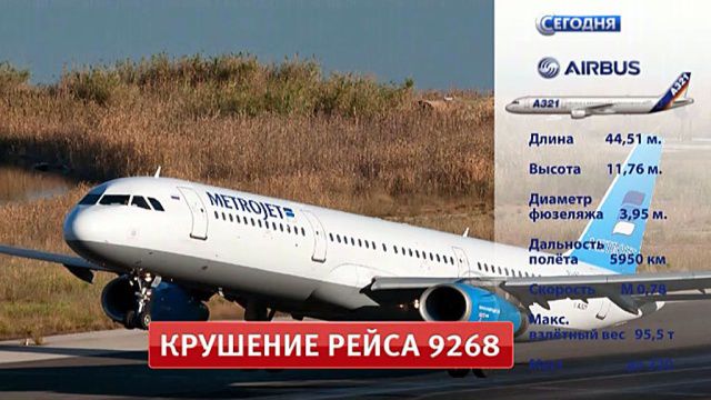 Катастрофа A321 в Египте стала крупнейшей в истории России