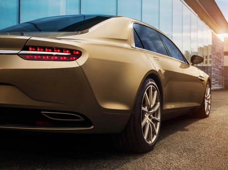Седан Aston Martin оценили вдвое дороже Rolls-Royce Phantom