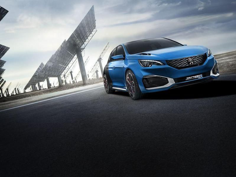 Peugeot 308 R стал гибридным и 500-сильным