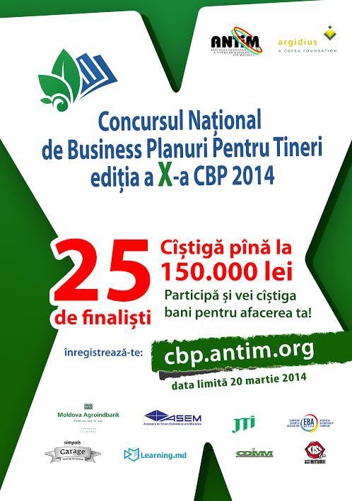 Concursulului Național de Business Planuri pentru Tineri, ediția a X-a