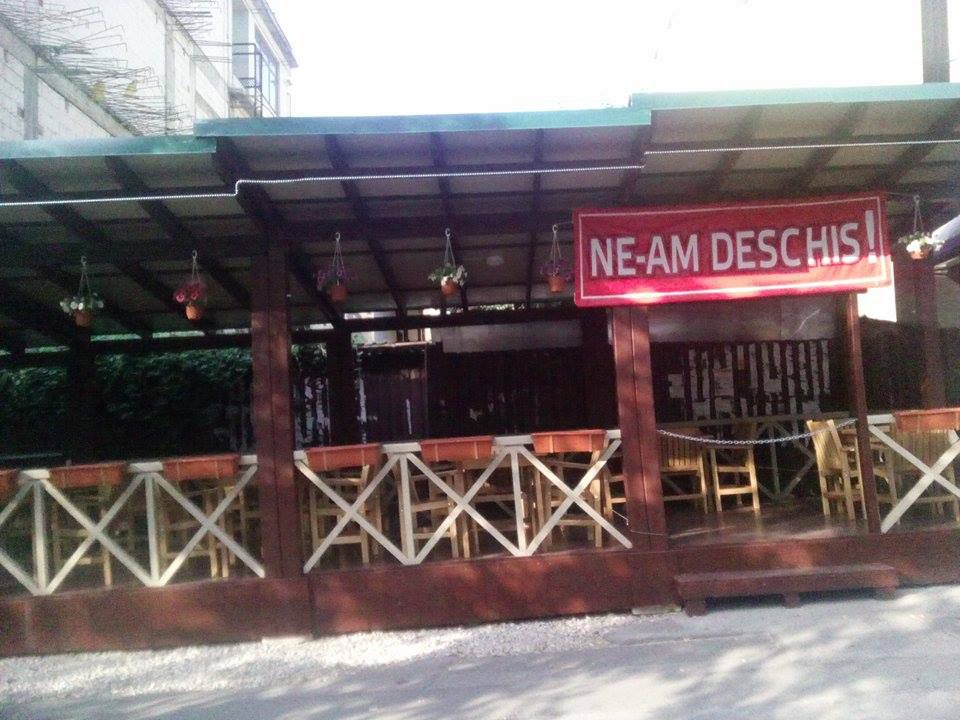 Într-un final, terasa „minune” din centrul Capitalei și-a deschis ușile