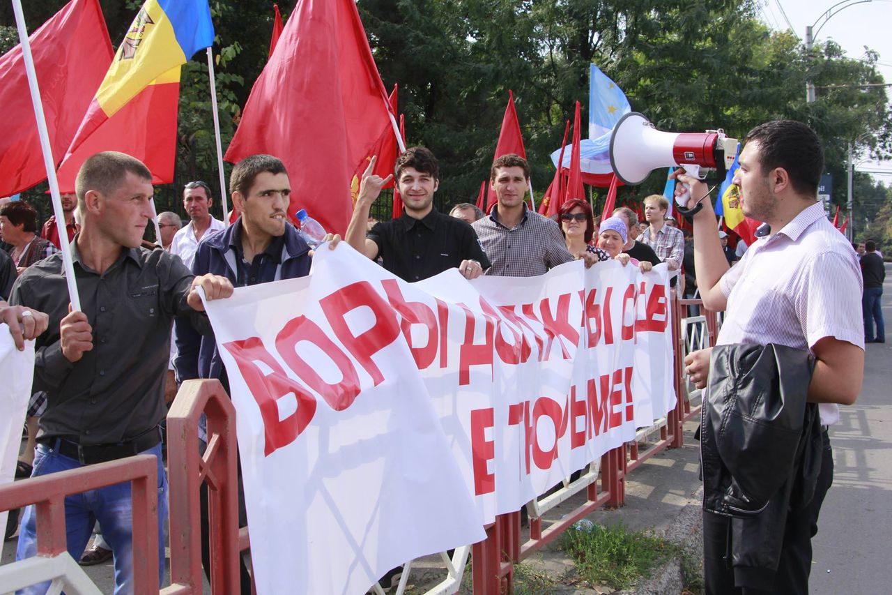 Жители Гагаузии приняли активное участие в акции протеста, организованной ПСРМ и НП