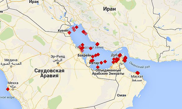 В портах Ирана после отмены санкций появились десятки нефтетанкеров