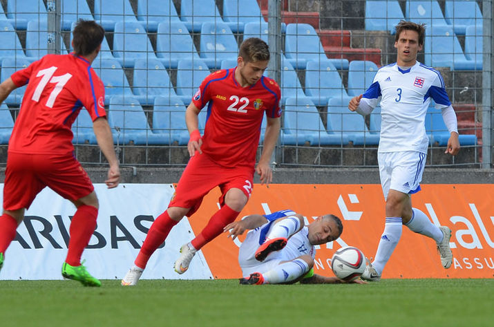 Naționala Moldovei de fotbal nu a putut învinge amatorii din Luxemburg