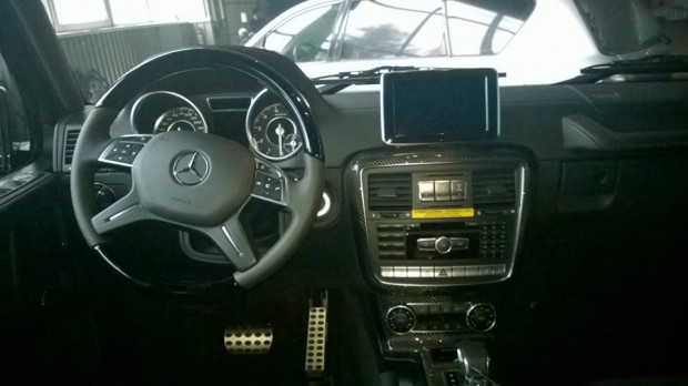 Самый мощный Mercedes-Benz G-Class был замечен в Кишиневе