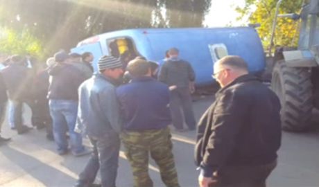 Рейсовый автобус попал в ДТП в Кагуле