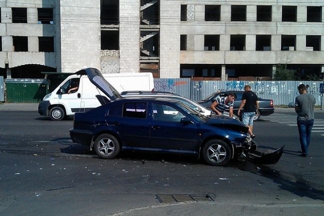 ДТП в столице: столкнулись две машины