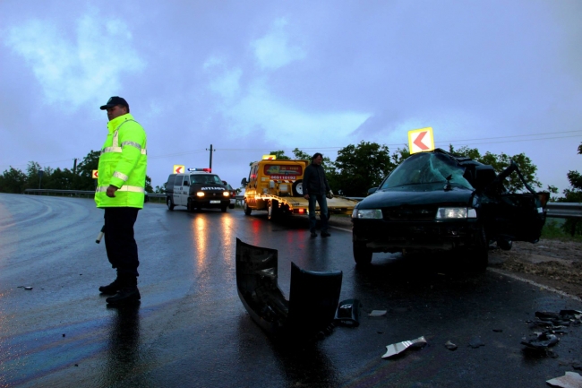 Grav accident in Peresecina