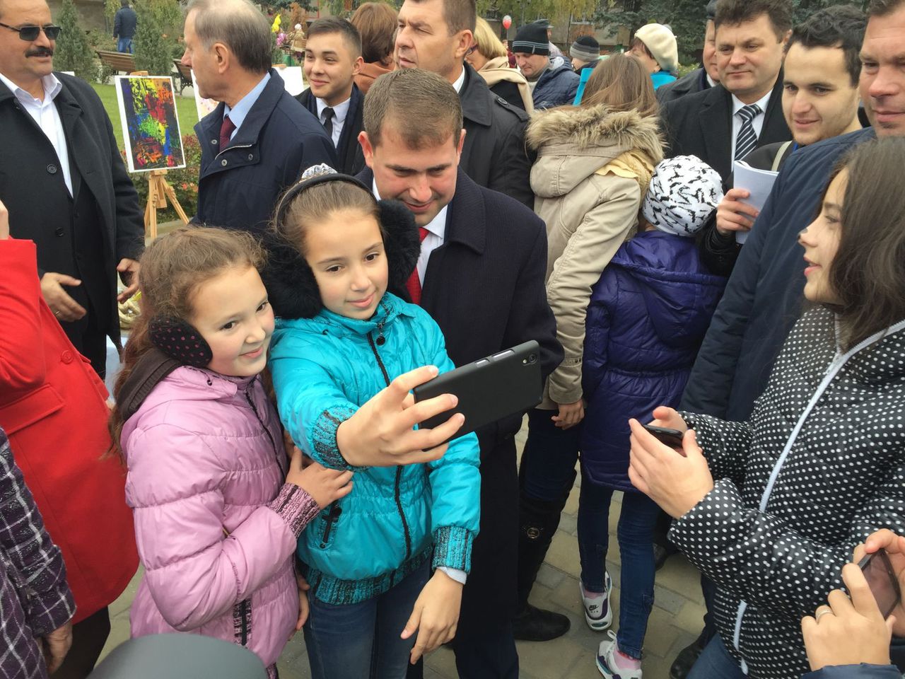 Илан Шор вместе с жителями Оргеева отмечает Храм города