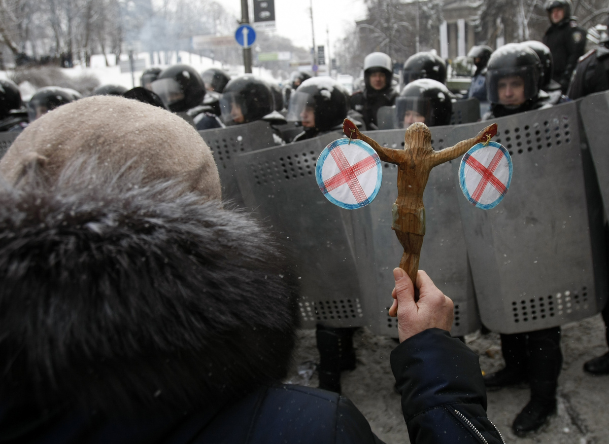 Евромайдан: картина дня в фотографиях пользователей соцсетей