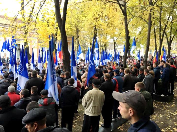 Многотысячный митинг «Нашей Партии»: «Долой Тимофти!»