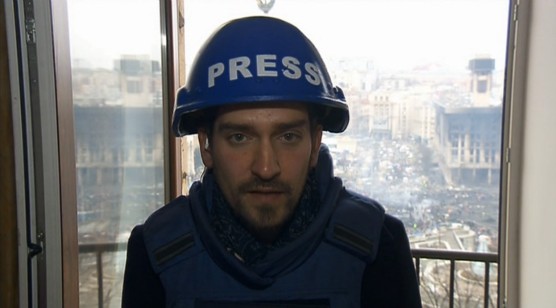 Журналисты Russia Today заблокированы в гостинице на Майдане