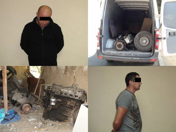 Au furat și dezmembrat un microbuz de rută pentru a-l vinde la piese