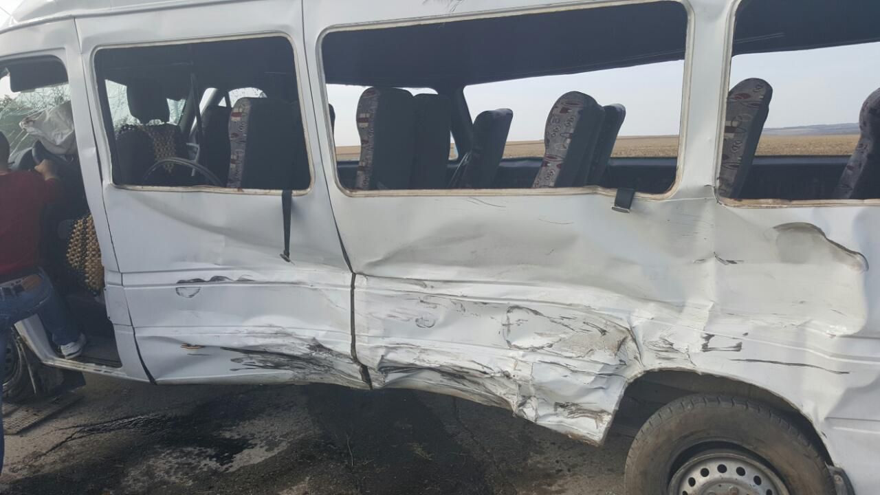 В Унгенах произошло  ДТП с участием школьного автобуса: восемь человек госпитализированы