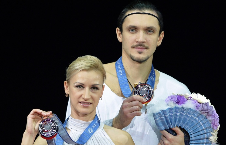 Российские спортивные пары заняли весь пьедестал на чемпионате Европы по фигурному катанию