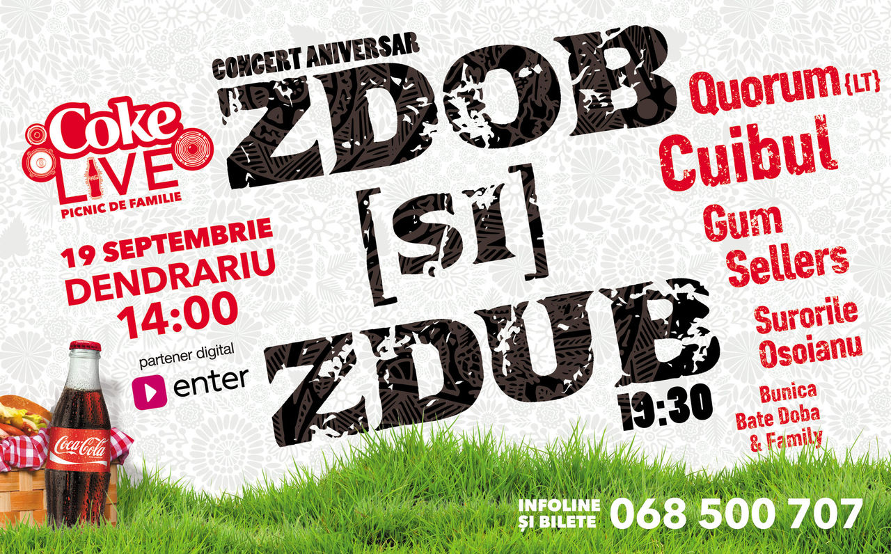 Grabeste-te la cel mai mare picnic al anului- Coke Live