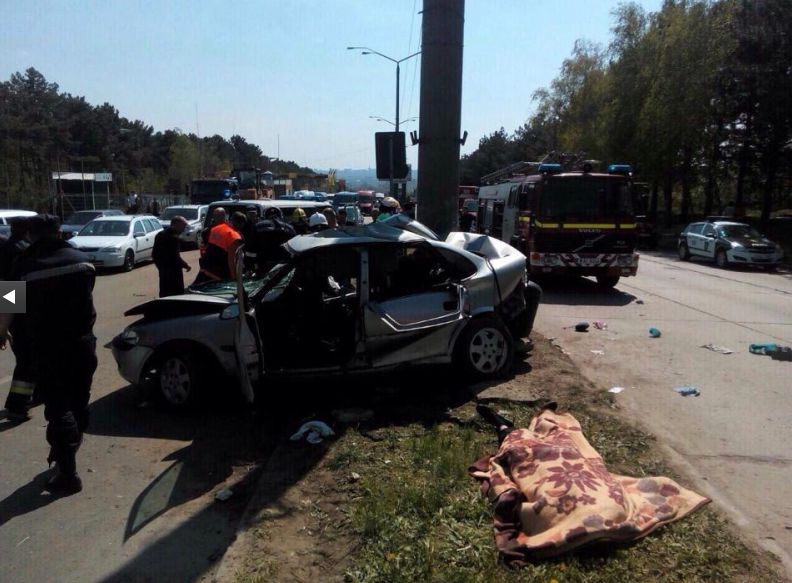 Авария на въезде в столицу: один человек погиб