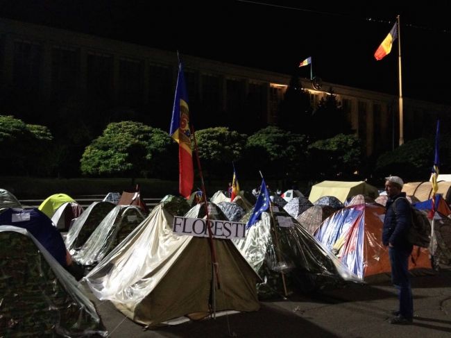 Шестая ночь протестов прошла спокойно