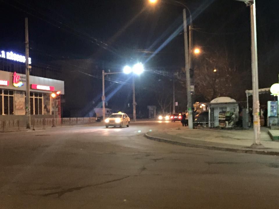 На Ботанике ночью установили очередной киоск