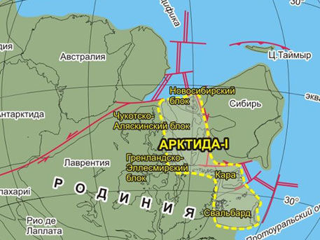 Ученые обнаружили древний континент Арктида